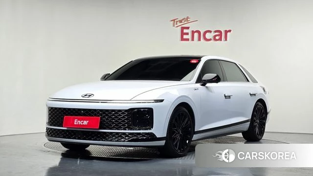 Hyundai Grandeur Hybrid (GN7) 2024 Белый из Кореи