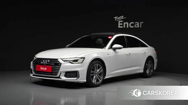 Audi A6 (C8) 2022 Белый из Кореи