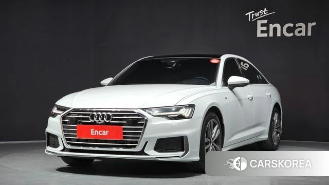 Audi A6 (C8) 2023 Белый из Кореи