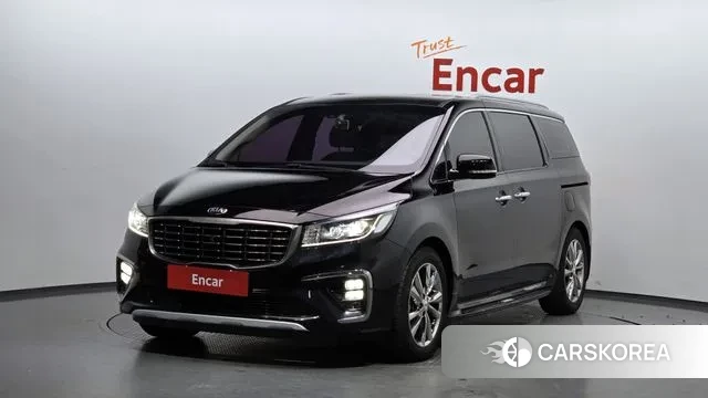 Kia The New Carnival 2018 Черный из Кореи