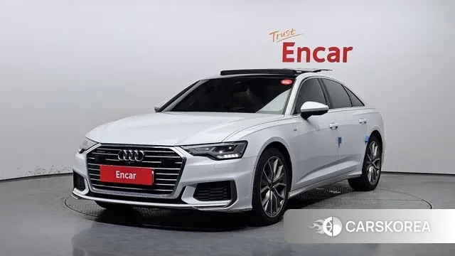 Audi A6 (C8) 2023 Белый из Кореи