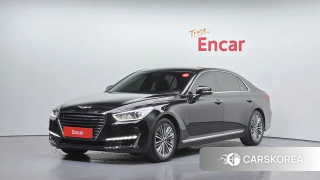 Genesis EQ900 2018 Черный из Кореи