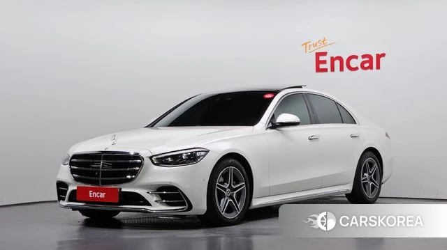 Mercedes-Benz S-Class W223 2022 Белый из Кореи