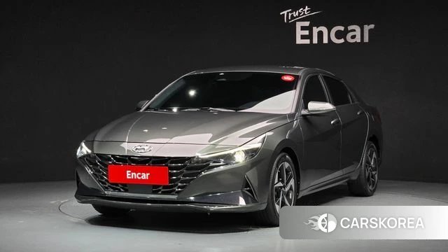 Hyundai Avante (CN7) 2021 Серый из Кореи