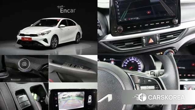 Kia The New K3 2nd generation 2022 Белый из Кореи