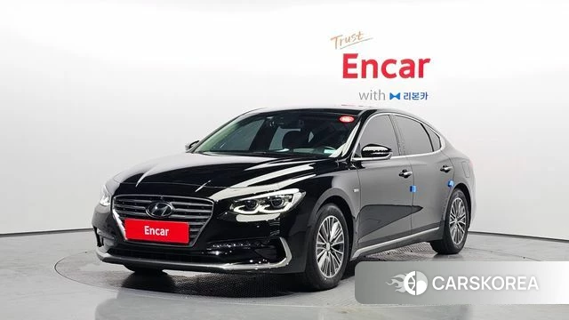 Hyundai Grandeur IG Hybrid 2018 Черный из Кореи