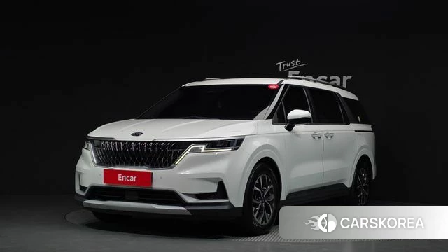 Kia Carnival 4th generation 2021 Белый из Кореи