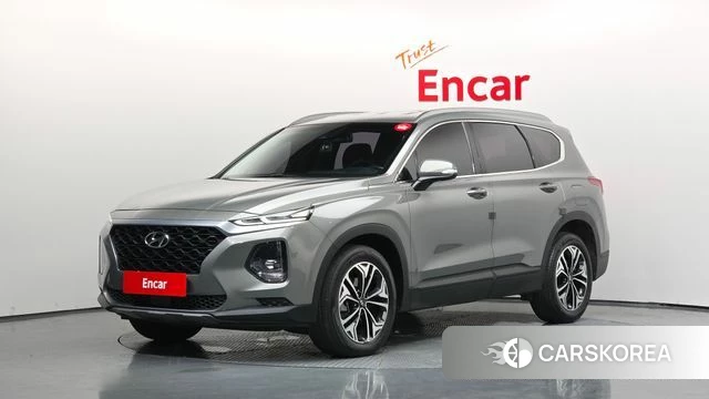 Hyundai Santa Fe TM 2018 Серый из Кореи