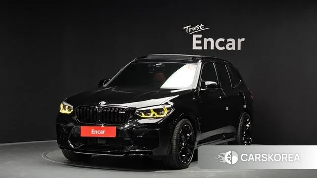BMW X3M (G01) 2019 Черный из Кореи