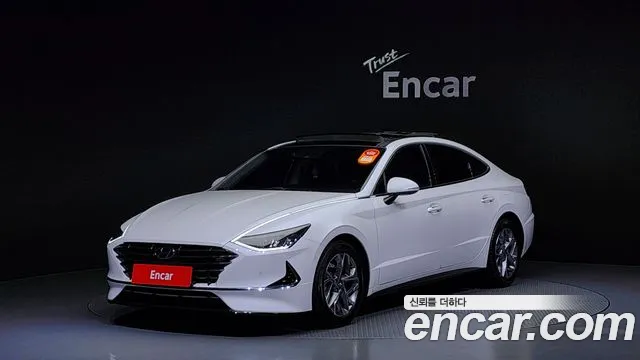 Hyundai Sonata (DN8) 2019 Белый из Кореи