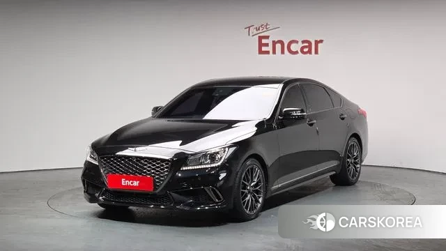 Genesis G80 2018 Черный из Кореи