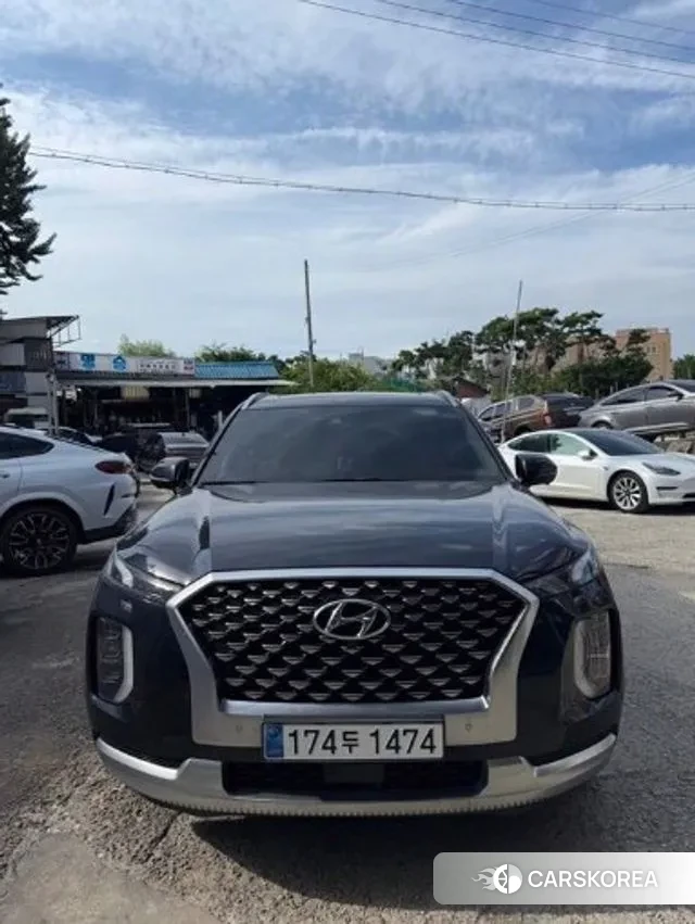 Hyundai Palisade 2020 Синий из Кореи