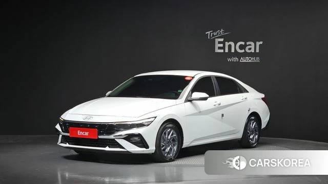 Hyundai The New Avante Hybrid (CN7) 2025 Белый из Кореи