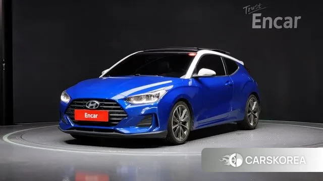 Hyundai Veloster (JS) 2018 Синий из Кореи