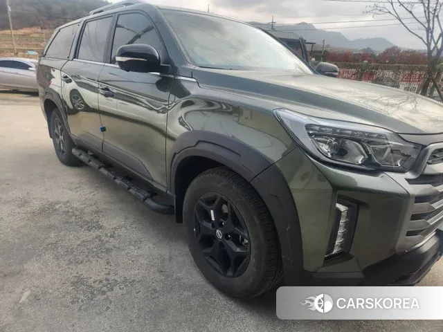 Ssangyong The New Rexton Sport 2022 Темно-зеленый из Кореи