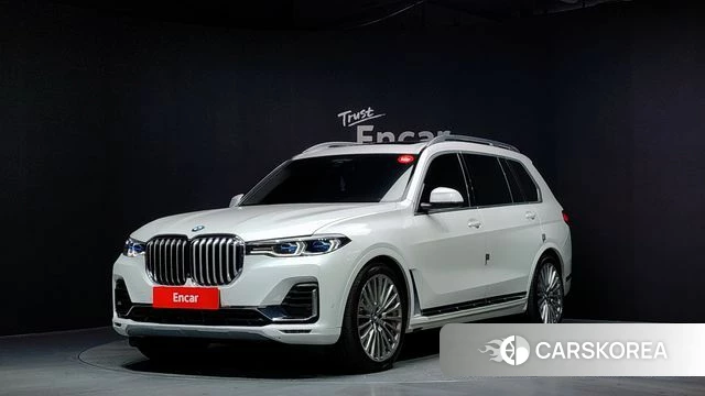 BMW X7 (G07) 2022 Белый из Кореи