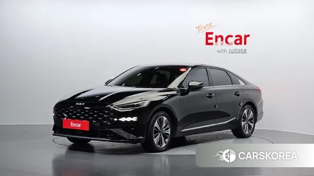 Kia K8 Hybrid 2022 Черный из Кореи