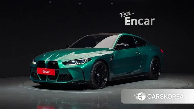 BMW M4 (G82) 2023 Зеленый из Кореи