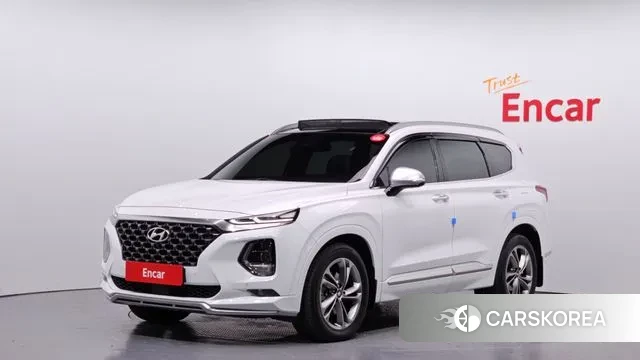 Hyundai Santa Fe TM 2018 Белый из Кореи