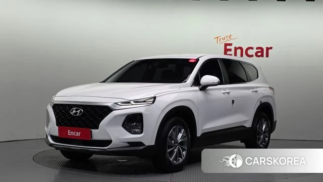 Hyundai Santa Fe TM 2019 Белый из Кореи