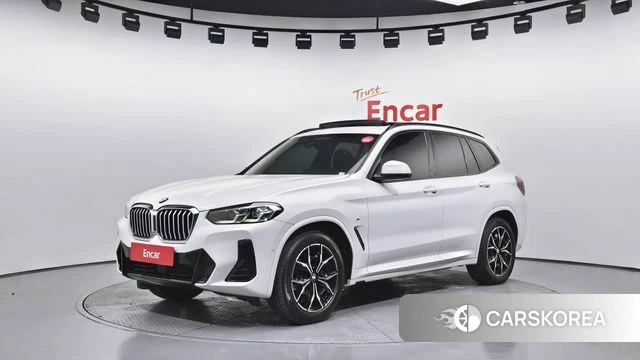BMW X3 (G01) 2022 Белый из Кореи