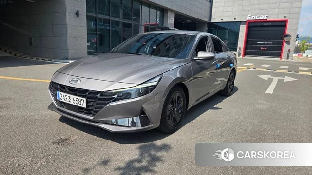 Hyundai Avante (CN7) 2022 Серый из Кореи