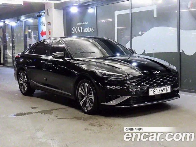 Kia K8 2022 Черный из Кореи
