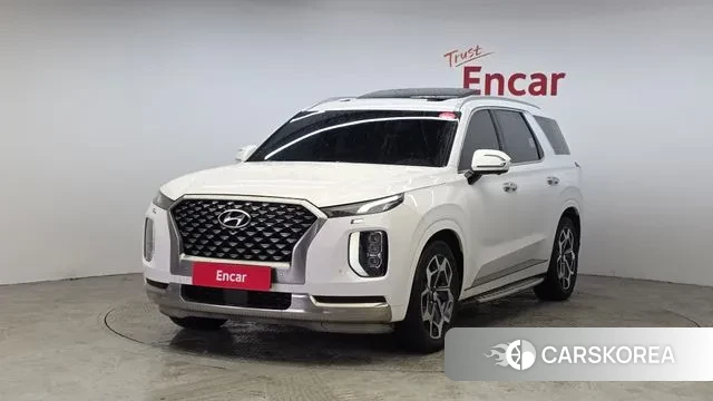 Hyundai Palisade 2022 Белый из Кореи