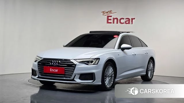 Audi A6 (C8) 2020 Белый из Кореи
