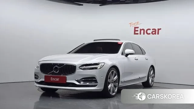 Volvo S90 2019 Белый из Кореи