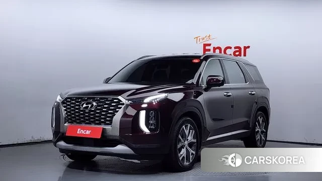 Hyundai Palisade 2021 Красный из Кореи