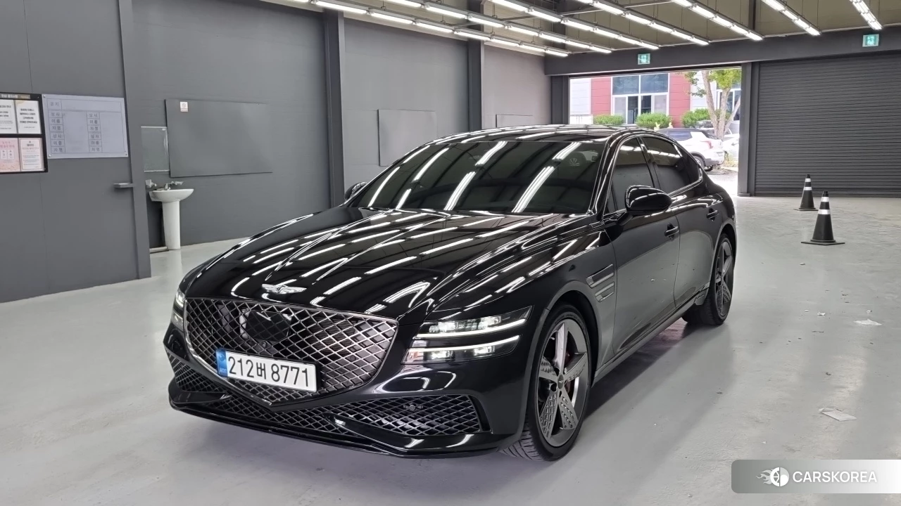 Genesis G80 (RG3) 2021 Черный из Кореи