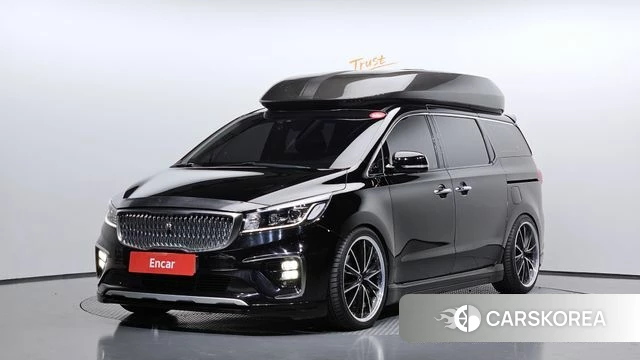 Kia The New Carnival 2019 Черный из Кореи