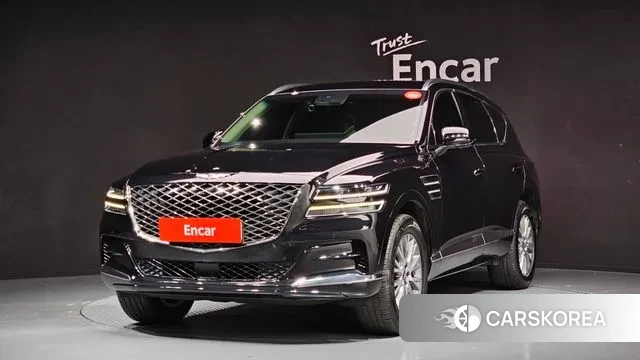 Genesis GV80 2021 Черный из Кореи