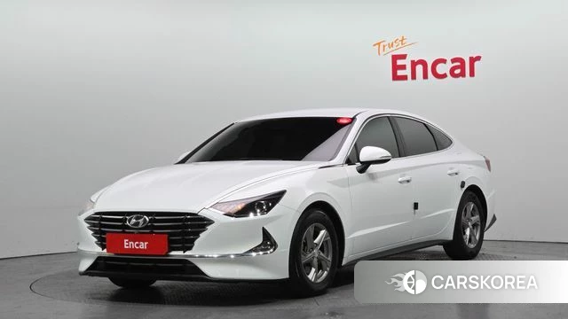 Hyundai Sonata (DN8) 2022 Белый из Кореи