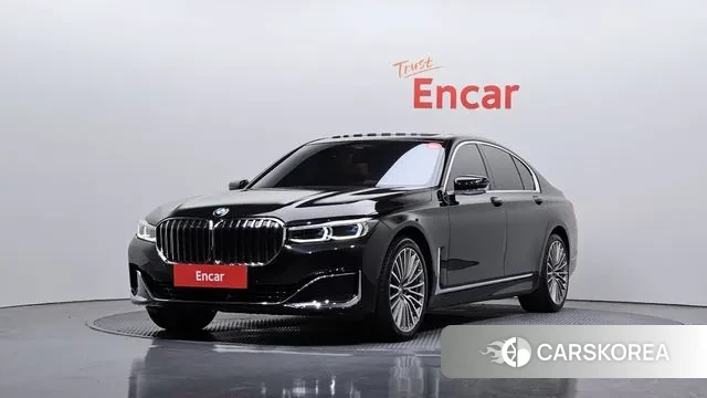 BMW 7 Series (G11) 2021 Черный из Кореи