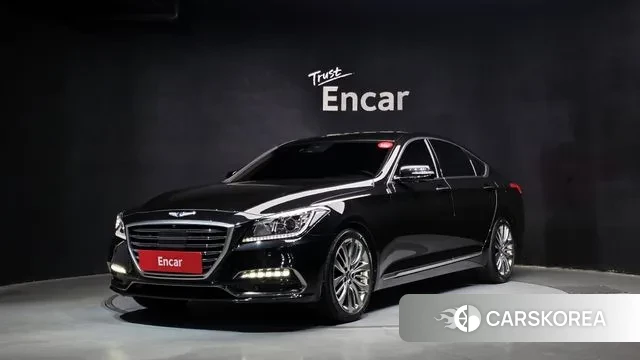 Genesis G80 2018 Черный из Кореи