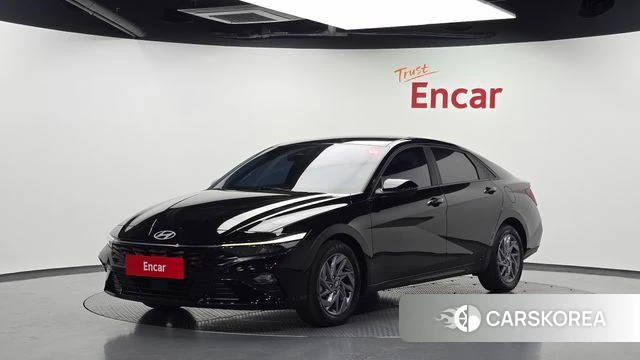 Hyundai The New Avante (CN7) 2023 Черный из Кореи