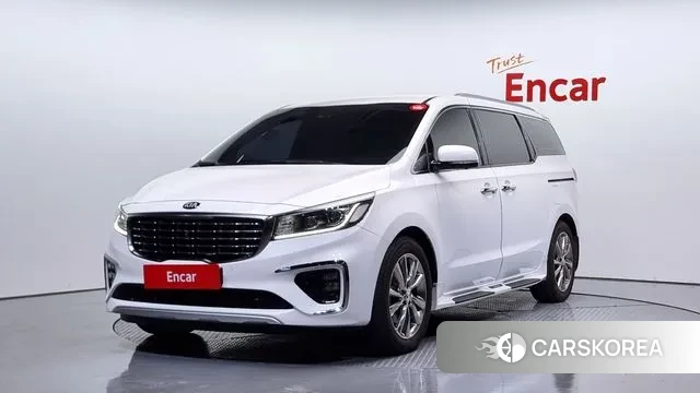 Kia The New Carnival 2019 Белый из Кореи