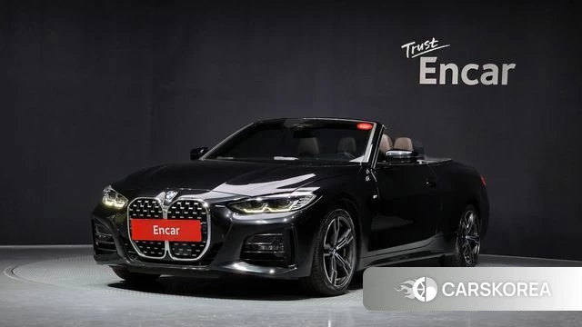 BMW 4 Series (G22) 2021 Черный из Кореи