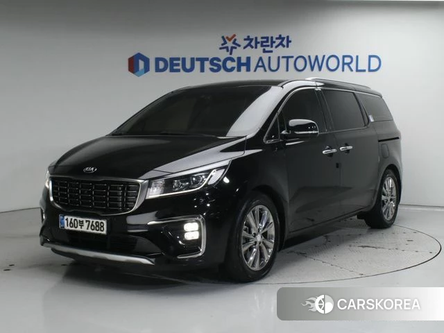 Kia The New Carnival 2020 Черный из Кореи