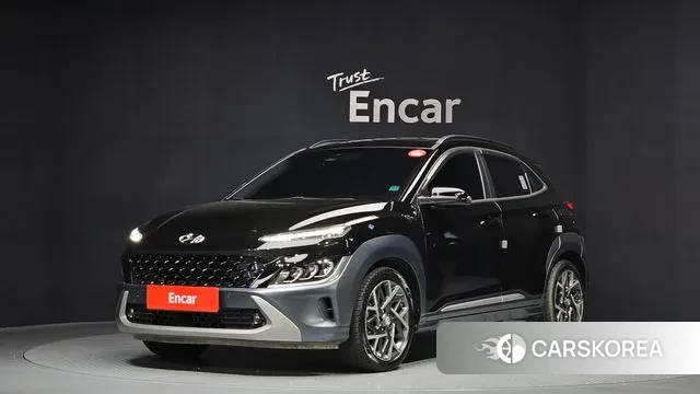 Hyundai The New Kona Hybrid 2020 Черный из Кореи