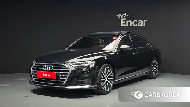 Audi A8 (D5) 2021 Черный из Кореи