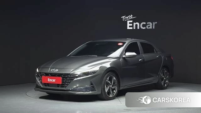 Hyundai Avante (CN7) 2021 Серый из Кореи