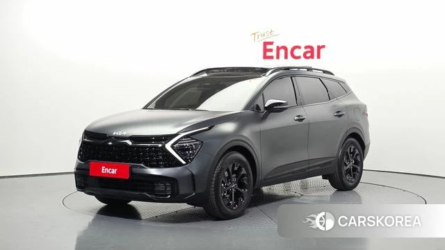 Kia Sportage 5th Generation Hybrid 2024 Серый из Кореи
