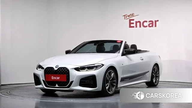 BMW 4 Series (G22) 2022 Белый из Кореи