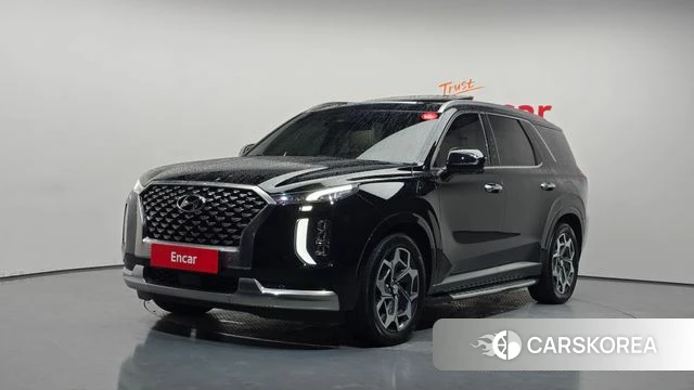 Hyundai Palisade 2021 Черный из Кореи