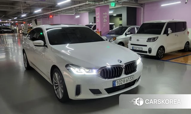 BMW 6 Series GT (G32) 2022 Белый из Кореи