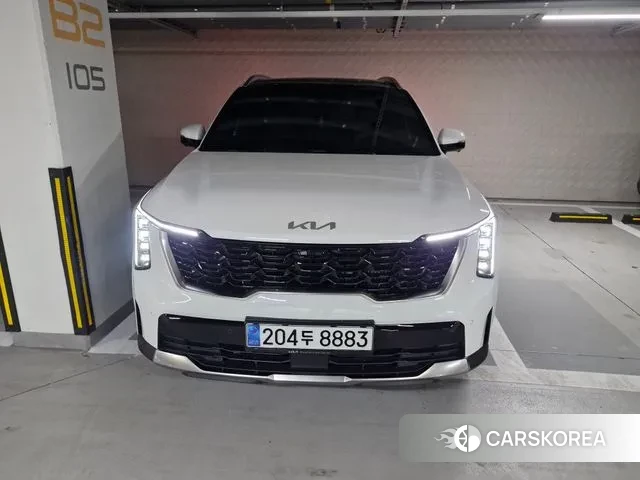 Kia The New Sorento 4th Generation 2025 Белый из Кореи