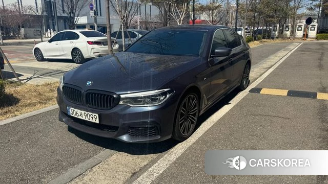 BMW 5 Series (G30) 2020 Синий из Кореи